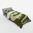 thumbnail image 2 of Ambesonne Green Bedding Set 3 Pcs, Chinese Dragon&nbsp;Eastern, Twin XL, Yellow and Green, 2 of 2
