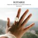 thumbnail image 3 of FESTFENDS Anillo Ajustable Con Y Cubierta De Para Uso Diario, 3 of 7