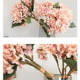 thumbnail image 6 of 1 Pcs Artificial Fake Hydrangeas, Silk Hydrangea 1 Flower Head Arrangements Wedding Bouquets Decorations Plastic Floral Table Centerpieces Home Kitchen Garden, 6 of 9