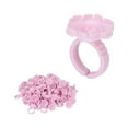 thumbnail image 4 of 100pcs Disposable Glue Rings, Flower Glue Rings ,Eyelash Lashes Extension Glue Cups Tool Holder For Eyelash Extensions, 4 of 8