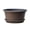 Brown, variant on Selrti Bulb Plant Pot with Saucer, 10 Inch and 13 Inch Wide Flowerpot with Drainage Holes, Indoor Outdoor Planter Pot for Tulips, Lilies, Hyacinths and Bulbs