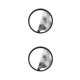 thumbnail image 3 of Tholdsy Caleidoscopio de filtro de cámara para accesorios de cámara réflex de vídeo fotográfico Filtro de cámara de medio caleidoscopio 2piezas, 3 of 4