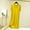 Yellow, variant on YHAJDS Winter Casual Pajama Suits For Women,Sleepwear For Women Nightgown Solid Color Short Sleeve Loose Fit Short Nightgown