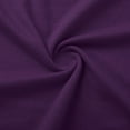 thumbnail image 5 of Shirts for Women Plus Size Sleeveless V-neck One Shoulder Tight Solid Color Tank Top Purple L, 5 of 6