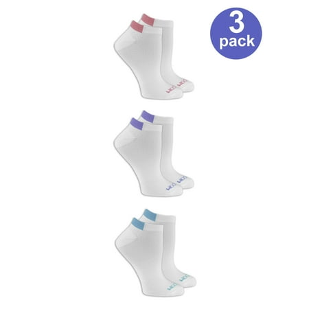 

Ladies Breathable No Show Socks with Arch Support 3 Pair