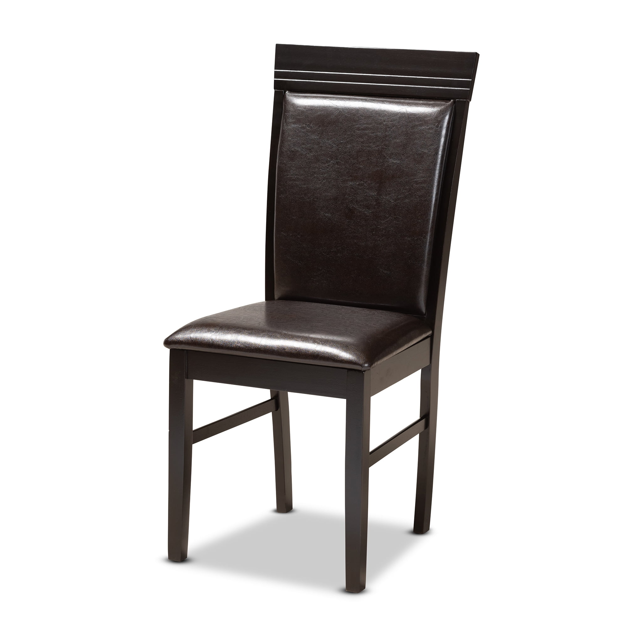 Baxton Studio Irma Modern Dining Set, Espresso Brown