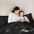 thumbnail image 4 of Feelyou 3D Black Cat Bedding Comforter Set 7pcs, Kitten Animal Lover Queen Bedding Sets, 4 of 8