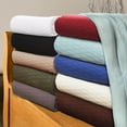 thumbnail image 5 of BNM Diamond Cotton Blanket, California King, Burgundy Red, 5 of 5