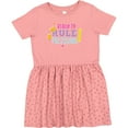 thumbnail image 3 of Inktastic Ready to Rule Preschool Back to School Girls Toddler Dress, 3 of 5