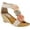 Peach, variant on Patrizia Women's HARLEQUIN Sandals