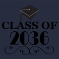 thumbnail image 3 of CafePress - Class Of 2036 School Graduate Sweatshirt - Kids Hooded Sweatshirt, Classic Hoodie, 3 of 4