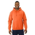 thumbnail image 1 of Jerzees Mens NuBlend Pull Over Hooded Sweatshirt, L, Safety Orange, 1 of 2