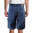 thumbnail image 2 of Men's Premium Cotton Baggy Fit Jorts Carpenter Denim Jean Shorts MADE IN USA (Medium Blue, 40), 2 of 3