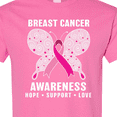 thumbnail image 4 of Inktastic Breast Cancer Awareness Hope Support and Love T-Shirt, 4 of 5