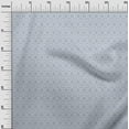 thumbnail image 2 of oneOone Polyester Lycra Medium Blue Fabric Shapes Geometric Craft Projects Decor Fabric Printed By The Yard 56 Inch Wide, 2 of 4
