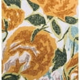 thumbnail image 3 of Plutus Dahlia Jardin Floral Brown and Green Throw Pilow 26"L x26"W, 3 of 3