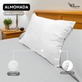 thumbnail image 3 of Almohada Anti-alergénica Blanca Pegaso, 3 of 3