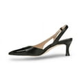 thumbnail image 3 of 27 EDIT Naturalizer Women's Ilyssa Slingback Pump Black Leather 8.5M, 3 of 5