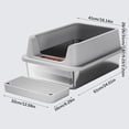 thumbnail image 5 of Giaone Stainless Steel Litter Box with Basins and Filter Pedals to Reduce Litter Tracking Cats Toilet for, 5 of 8