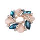 thumbnail image 1 of Joyería de disfraz para mujer Broche de flores para mujer Broche de cristal de moda Vint, 1 of 4