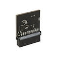 thumbnail image 2 of Lian Li PW-INC1TR - USB internal adapter - 20 pin USB 3.0 header (F) to 20 pin USB 3.1 header (F) - black, 2 of 3