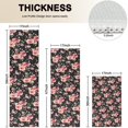 thumbnail image 4 of Pioneer Flower Floral Print Pattern Kitchen Rugs Sets Of 3,Kitchen Runner Rugs Non Skid Washable,Decorative Kitchen Floor Mats for Kitchen,Sink,Laundry,17"x30"+ 17"x47" + 17"x59", 4 of 6