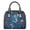 Blue-Butterfly Floral, variant on Tutolipy Floral Animal Printed Satchel Handbag Womens Purses and Handbags Waterproof Leather Crossbody Shoulder Bag Hobo Bag for Ladies Portable Top Handle Handbag with Strap