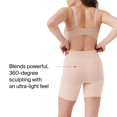 thumbnail image 4 of Pantalones cortos SPANX Seamless Power hasta la mitad del muslo para muslos, color nude 3X, 4 of 6