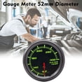 thumbnail image 4 of Yeacher Gauge Meter Kit 52mm Diameter Smoked Lens GlowShift Tinted 7 Color LED Water, 4 of 8