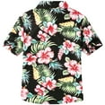 thumbnail image 2 of SSLR Big Girls Hawaiian Shirt Cotton Short Sleeve Button Down Shirt, 2 of 8