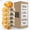 Brown Dog, variant on Made Easy Kit Carousel Coffee Pod Holder, Compatible with Keurig K-Pods K-Cups, Countertop Rack Storage Organizer, Metal Home and Kitchen Decor, Capsule Café Station Bar