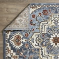 thumbnail image 6 of Loomaknoti Alsbrooke Zailorn 5' x 7' Blue Persian Indoor Area Rug, 6 of 9