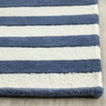 thumbnail image 3 of SAFAVIEH Cambridge Keaton Geometric Wool Area Rug, Navy/Ivory, 5' x 8', 3 of 7