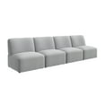 thumbnail image 1 of Assemble Modular 4 Seater Sectional Lounge Sofa in Fog Fabric, 1 of 8