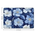 thumbnail image 5 of Pioneer Flower Floral Print Flannel Non Slip Door Rugs,Washable Door Mats Indoor,Decorative Door Mats,Dirt-Resistant and Absorbent Doormat for Entrance,Bedroom,Kitchen,Bathroom,23.5"x16", 5 of 5