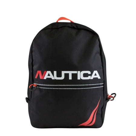 Nautica Kids Zip Full Size Backpack Black