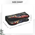 thumbnail image 3 of Fotbe North American Bald Eagle1 Pattern Pencil Case,Canvas Pen Case, Multi- Slot Pencil Pouch, Portable Pencil Bag, Pen Case for& Office, Makeup Bag ,Zipper Pouch, 3 of 6