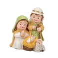 thumbnail image 2 of Figura de la Sagrada Familia, Escultura del Nacimiento de Jesús, Artesanía Católica, Navidad, Estatua del Nacimiento de Jesús vistoso, 2 of 9