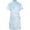 Blue, variant on Dresses For Girls Chinese Qipao Baby New Year Clothing Floral Short Sleeve Cheongsam Kids Girls Party Dress Size 4-5T