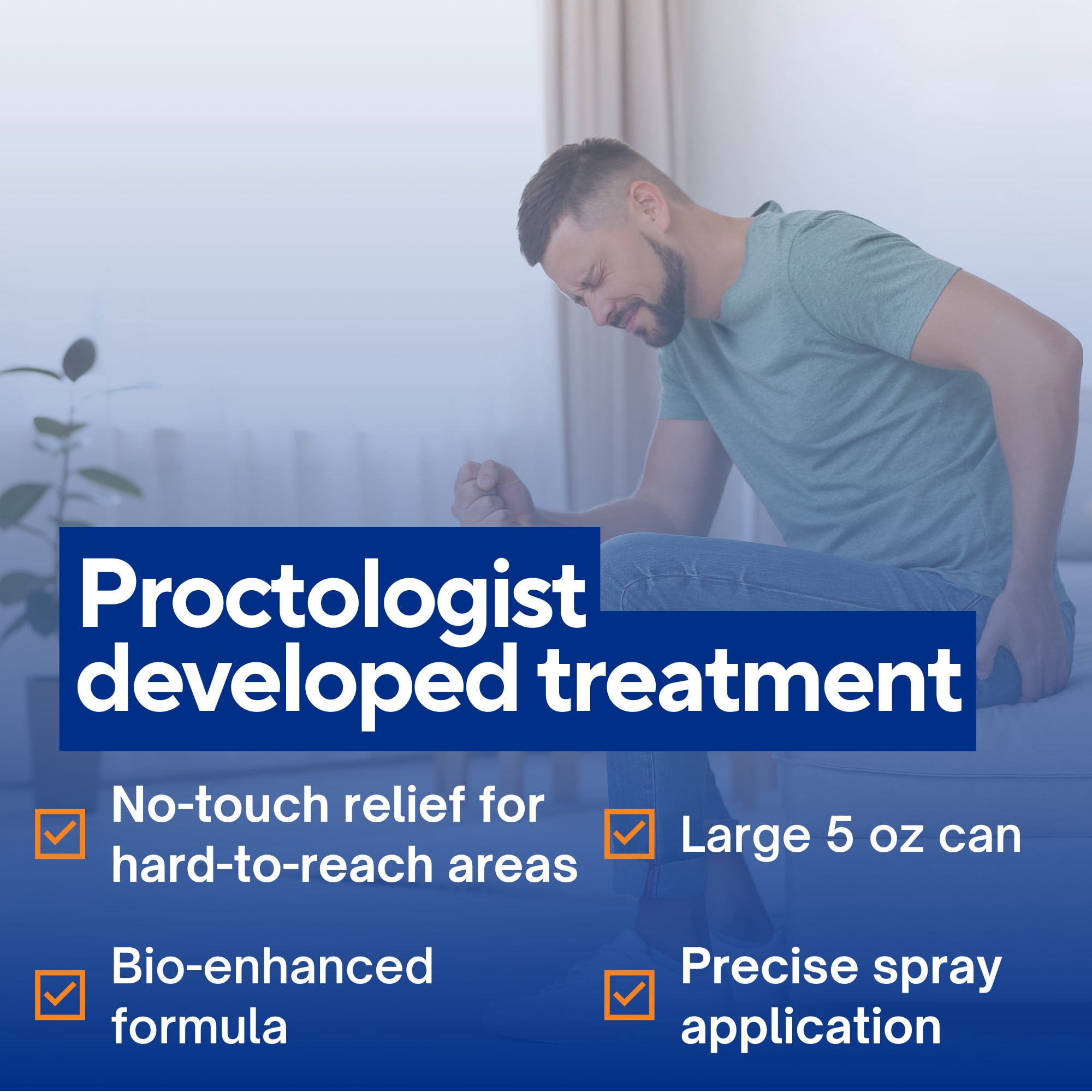 Doctor Butler's Advanced Relief Hemorrhoid Spray – Advanced Relief Hemorrhoid Treatment Spray with Witch Hazel to Help with Sensitive Skin, Itch Relief, and Swelling Relief* (5oz)