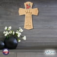 thumbnail image 3 of Memorial Wooden Wall Cross 8x11 Cardinal Bereavement Gift for Loss on Loved One – A Hug Sent From Heaven, 3 of 34