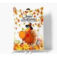 thumbnail image 4 of Fall Throw Blanket, Autumn Pumpkins Maple Cozy Fuzzy Flannel Blankets and Throws, Thanksgiving Sunflower and Turkey Couch Sofa Bed Camping Travel Picnic Outdoor Blanket, 60X90IN, 4 of 5