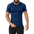 thumbnail image 2 of Njagoc3 Mens Short - Sleeve V - Neck Casual Tee, Regular Fit, Soft Fabric, Summer Daily & Layered Top, 2 of 6