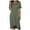 AG, variant on Women's Relaxed Fit Short Sleeve Waisted Midi Flowy A-Line Boho Beach Dress Pink, XXL