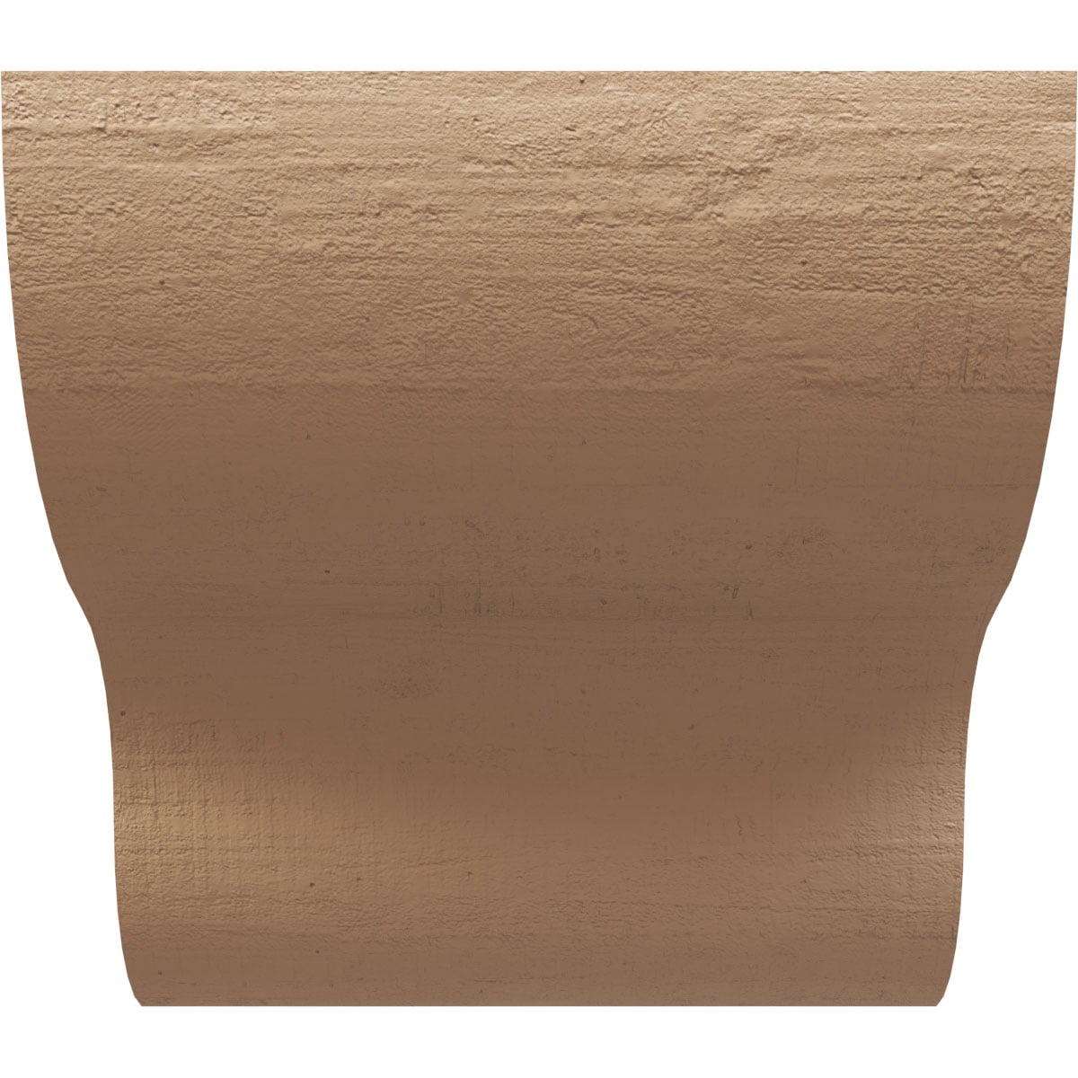 9"W x 9"D x 9"H Wide Greensboro Rough Cedar Woodgrain TimberThane Corbel, Primed Tan