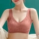 thumbnail image 2 of Gibobby Seamless Beauty Back Ropa interior Sin anillo de Sujetador deportivo Sexy Push Up Ropa interior cómoda Sujetador de libros(Rojo,M), 2 of 5