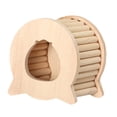 thumbnail image 1 of Escondite de madera para hámsteres, cabaña para hámsteres enanos, jaula para jerbos, accesorio, juguete para correr Pulpo, 1 of 9