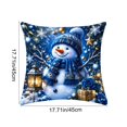 thumbnail image 3 of Christmas Pillow Covers, Decorative Cushion Case with Hidden Zipper, Soft Fabric for Sofa Couch Bed Home Decor, 3 of 7