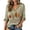 Gray, variant on Womens V Neck T Shirt Fall is My Favorite Color Slogan Shirt 3/4 Sleeve Autumn Tree Graphic Casual Tops Orange XL