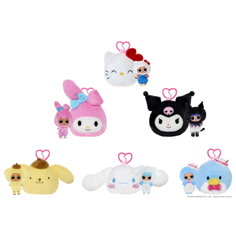 L.O.L. Surprise!, Reversible Plush, 6 Sanrio Characters, 5